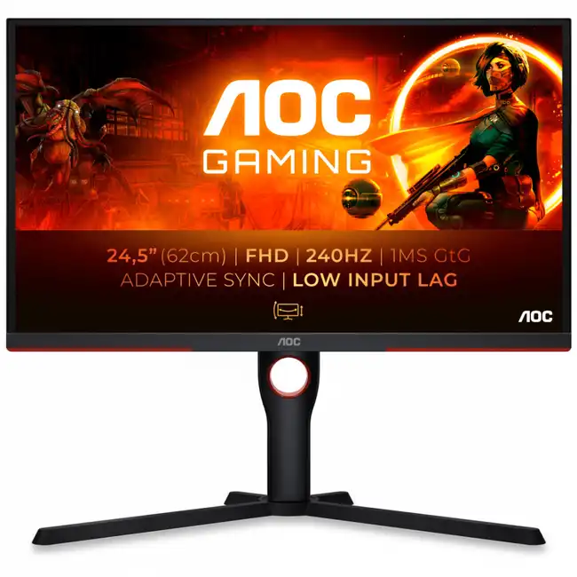 Монитор AOC 25G3ZM/BK (24.5 ", VA, FHD 1920x1080 (16:9), 240 Гц)