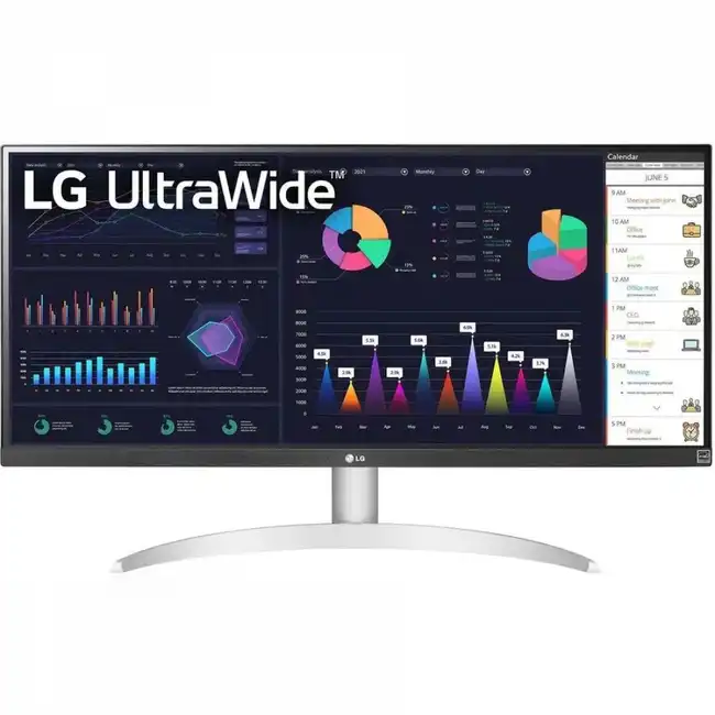 Монитор LG UltraWide 29WQ600-W 29WQ600-W.ARUZ (29 ", IPS, 2560x1080 (21:9), 100 Гц)