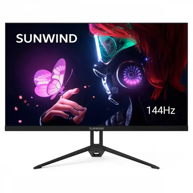 Монитор SunWind M27BA108 SUN-M27BA108 (27 ", IPS, WQHD 2560x1440 (16:9), 144 Гц)