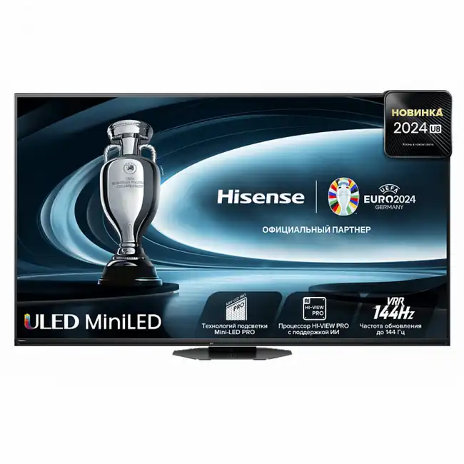 Телевизор Hisense 65U8NQ (65 ", Smart TV, Черный)