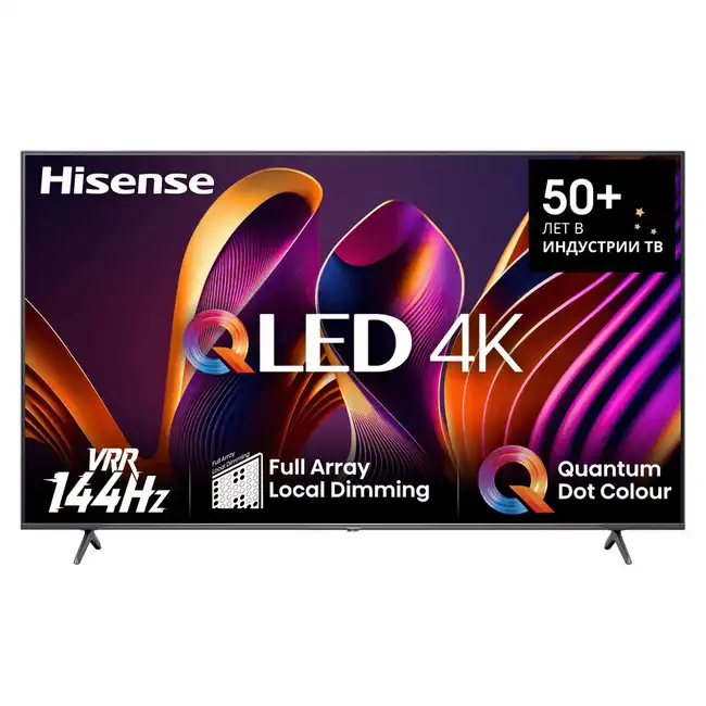 Телевизор Hisense 55E7NQ PRO (55 ", Smart TV, Черный)