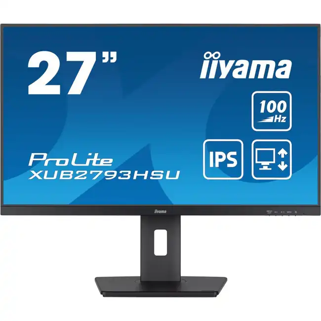 Монитор IIYAMA ProLite XUB2793HSU-B6 (27 ", IPS, FHD 1920x1080 (16:9), 100 Гц)