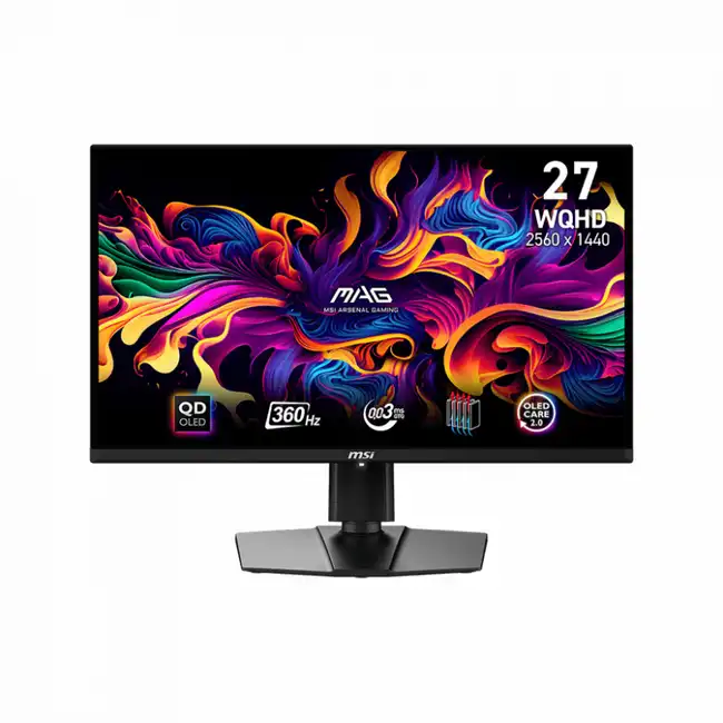 Монитор MSI MAG 271QPX MAG 271QPX QD-OLED E2 (26.5 ", OLED, WQHD 2560x1440 (16:9), 240 Гц)