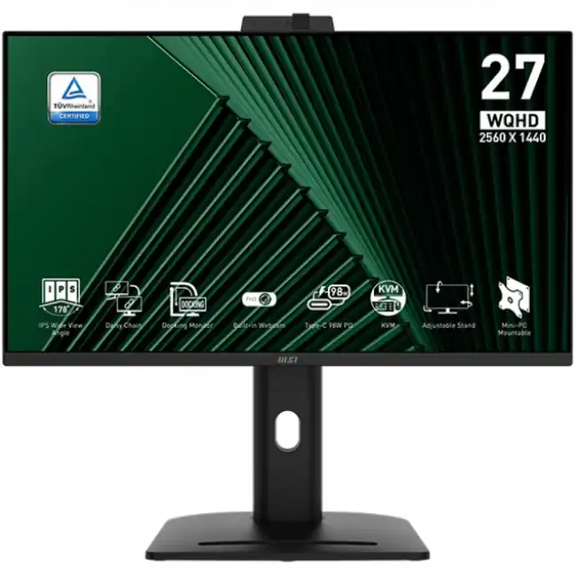 Монитор MSI PRO MP275QPDG 9S6-3PC8CM-005 (27 ", IPS, Quad HD 2560x1440 (16:9), 100 Гц)