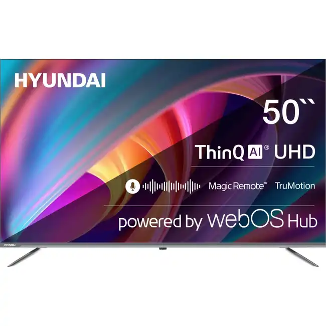 Телевизор Hyundai 50" H-LED50BU7100 (50 ", Smart TV, Серый)