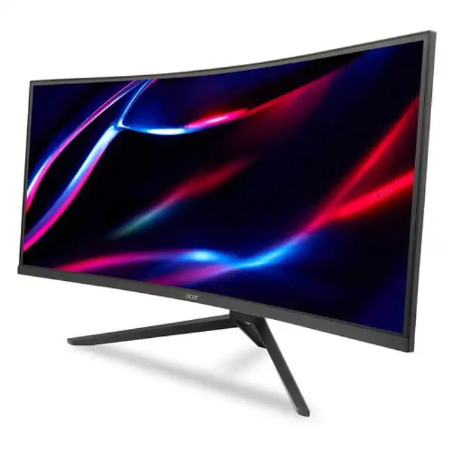 Монитор Acer Nitro ED343CURV3bmiippx UM.CE3EE.301 (34 ", VA, WQHD 3440x1440 (21:9), 180 Гц)