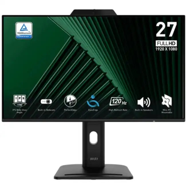 Монитор MSI PRO MP272PMG (27 ", IPS, FHD 1920x1080 (16:9), 120 Гц)