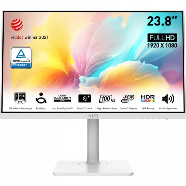 Монитор MSI Modern MD2412PW (23.8 ", IPS, FHD 1920x1080 (16:9), 100 Гц)
