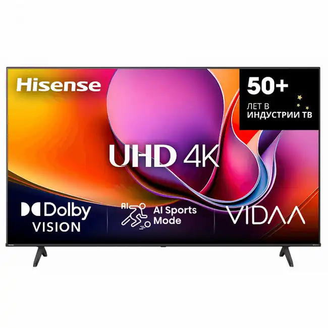 Телевизор Hisense 43A6Q (43 ", Черный)