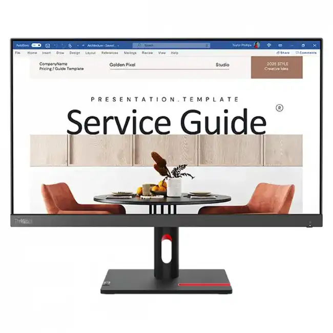 Монитор Lenovo ThinkVision S24i-30 63DEKAT3UK (23.8 ", IPS, FHD 1920x1080 (16:9), 100 Гц)