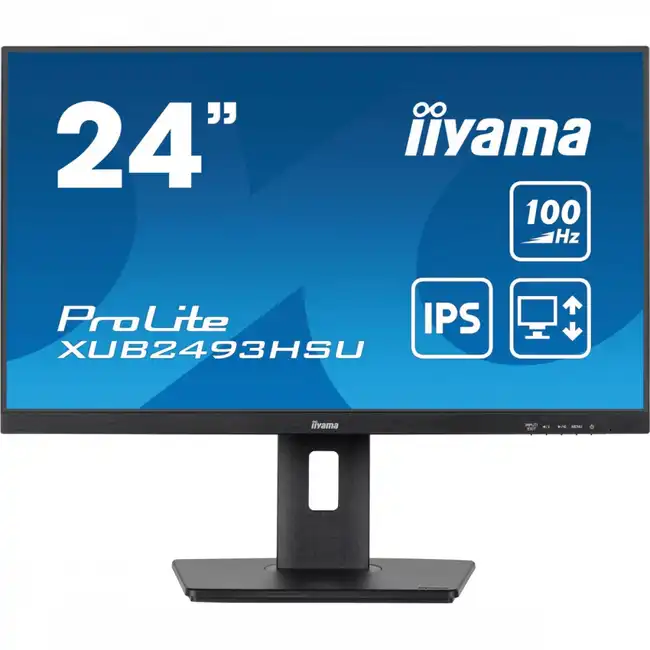 Монитор IIYAMA ProLite XUB2493HSU-B7 (23.8 ", IPS, FHD 1920x1080 (16:9), 100 Гц)