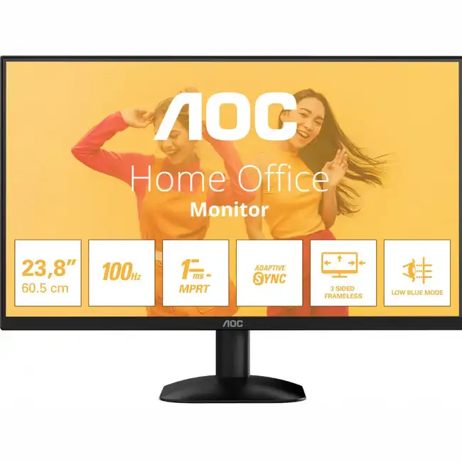 Монитор AOC 24B35HM2 Black (23.8 ", VA, Full HD 1920x1080 (16:9), 100 Гц)