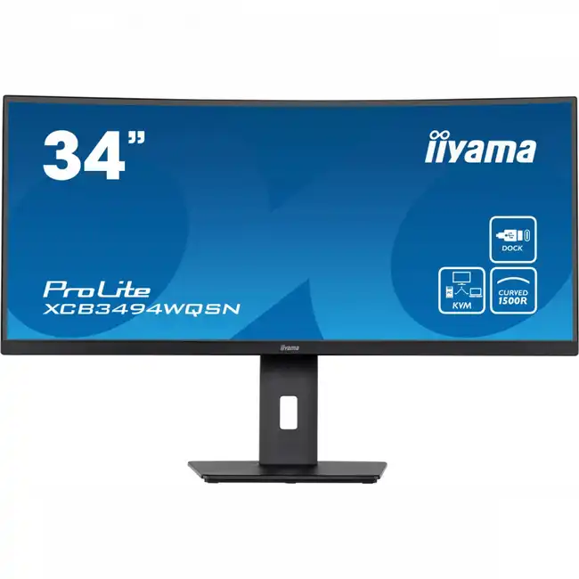 Монитор IIYAMA ProLite PL3494WQ XCB3494WQSN-B5 B (34 ", IPS, UWQHD+ 3840x1440 (21:9), 120 Гц)