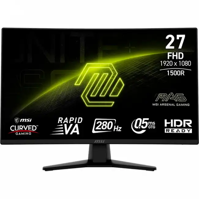 Монитор MSI MAG 274CXF MAG 274CXF (27 ", VA, Full HD 1920x1080 (16:9), 280 Гц)