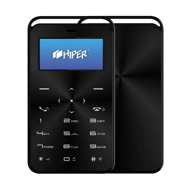 Мобильный телефон HIPER sPhone Vinyl C-01BLK, BLACK