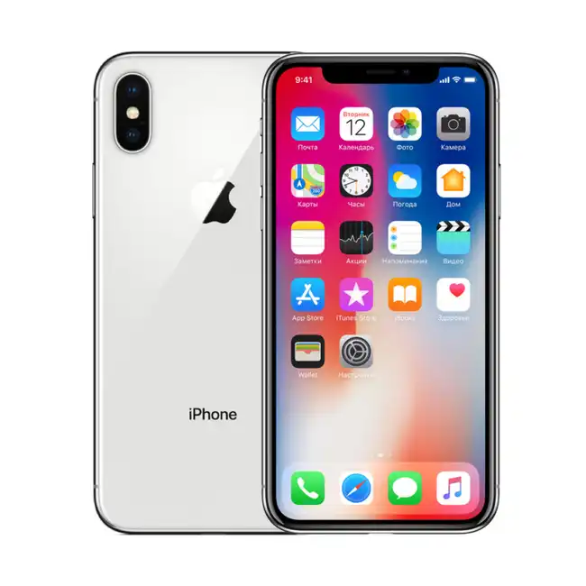 Смартфон Apple iPhone X 64GB - Silver MQAD2RM/A