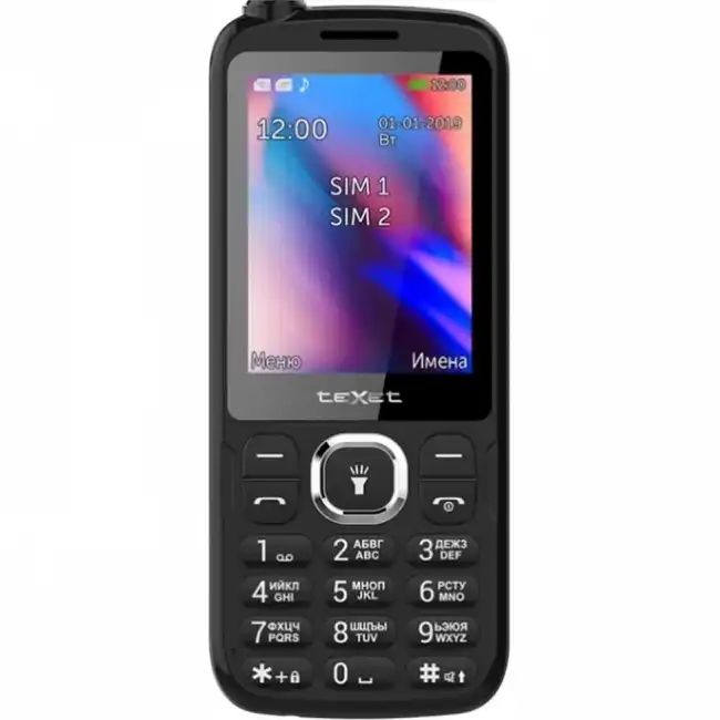 Мобильный телефон TeXet TM-D325 черный