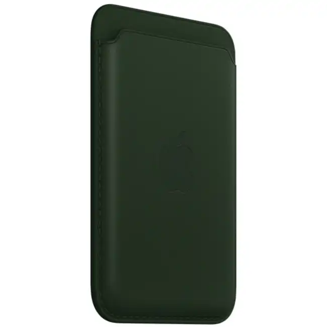 Аксессуары для смартфона Apple Чехол для картiPhone Leather Wallet with MagSafe - Sequoia Green MM0X3ZM/A