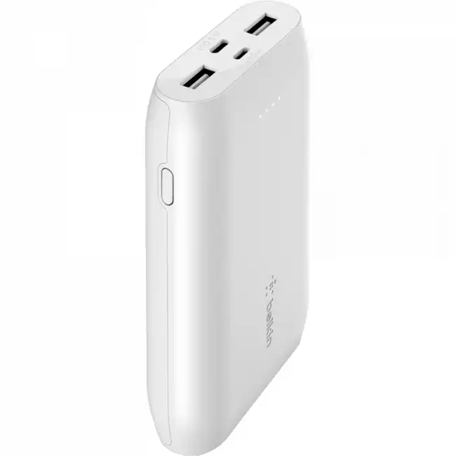 Внешний аккумулятор (Power Bank) Belkin Boost Charge Power Bank Multiport 10K F8J267BTWHT (10000 мАч, Белый)