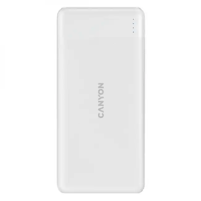 Внешний аккумулятор (Power Bank) Canyon PB-109 CNE-CPB1009W (10000 мАч, Белый)
