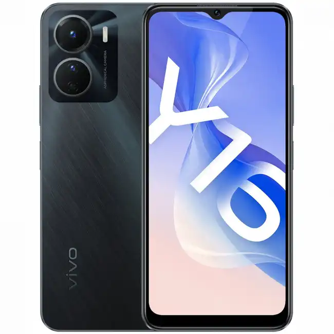 Смартфон Vivo Y16 STELLAR BLACK (32 Гб, 3 Гб)