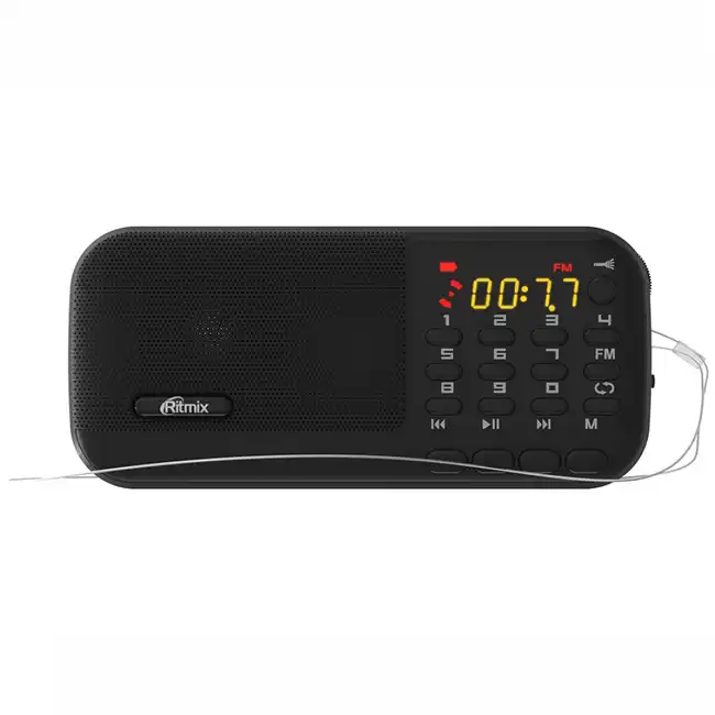 Аксессуары для смартфона Ritmix Радиоприемник RPR-007 Black