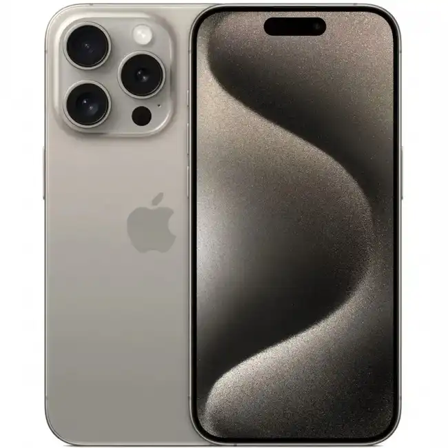 Смартфон Apple iPhone 15 Pro серый MTUX3HX/A (128 Гб, 8 Гб)