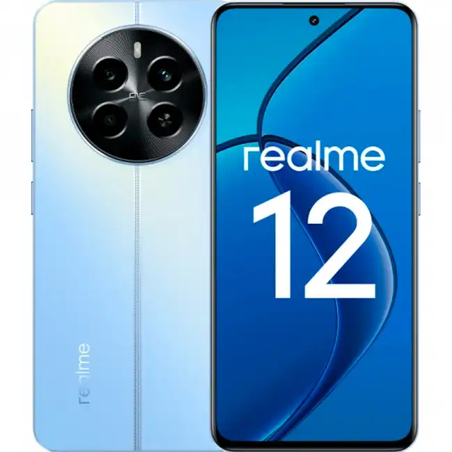 Смартфон REALME 12 4G 8/512Gb Skyline Blue (RMX3871) 631011003166 (512 Гб, 8 Гб)