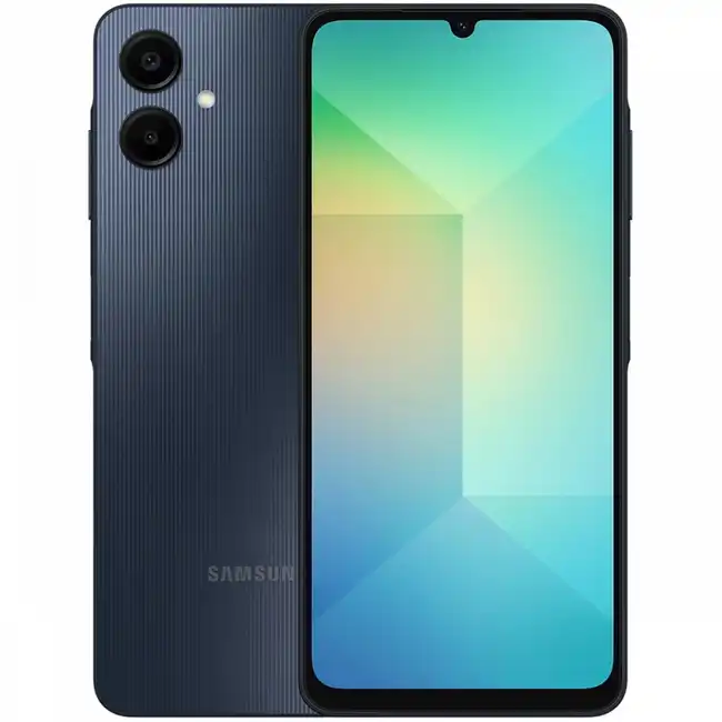 Смартфон Samsung Galaxy A06 4/64Gb Black SM-A065FZKDMEA (64 Гб, 4 Гб)