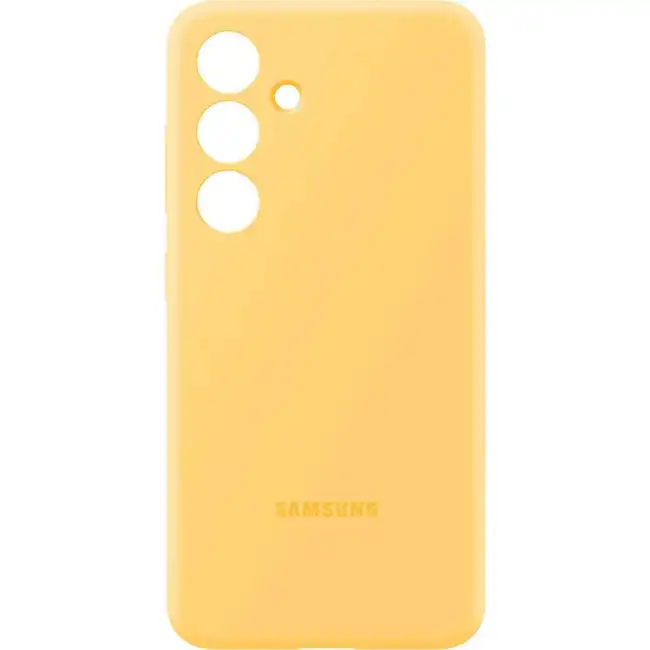 Аксессуары для смартфона Samsung Чехол (клип-кейс) Samsung для Samsung Galaxy S24+ Silicone Case Silicone Case S24+ желтый EF-PS926TYEGRU
