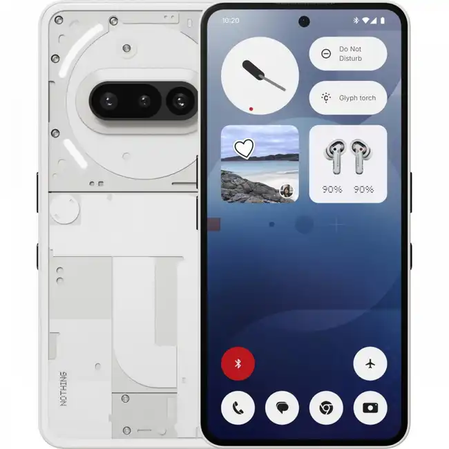 Смартфон Nothing Phone (3a) 12/256Gb White A10400152 (256 Гб, 12 Гб)