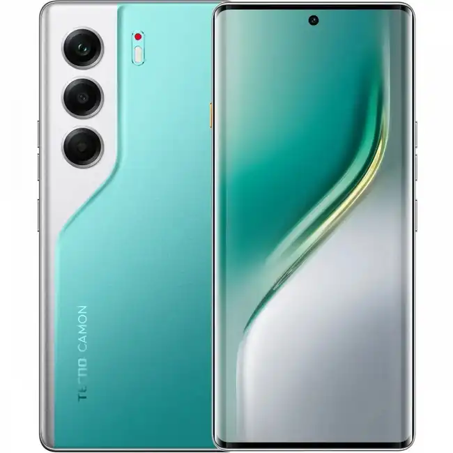 Смартфон TECNO Camon 40 Pro 5G 12/256Gb Emerald Lake Green + Tecno SC02 CM7 256+12 Emerald Lake Green1 (256 Гб, 12 Гб)