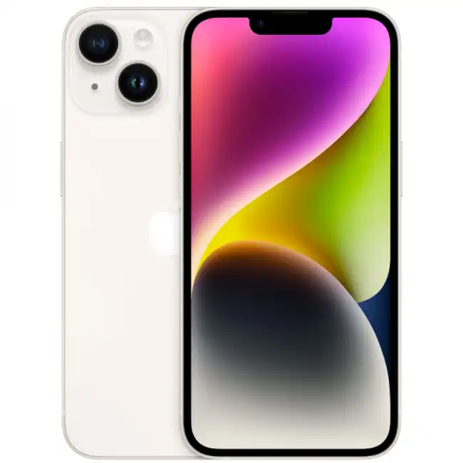 Смартфон Apple iPhone 14 256GB Starlight MPW53RU/A (256 Гб, 6 Гб)