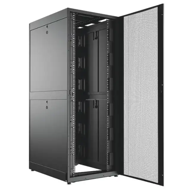 Серверный шкаф C3 Solutions 48U 800*1200,черный, дверь перф. RF4809 C3.RF4809