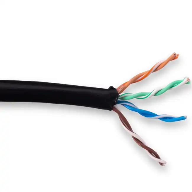 Кабель витая пара СКО AWG24 Premium Outdoor 305м КСС.СКО.UU.C5e.4.04.1.9