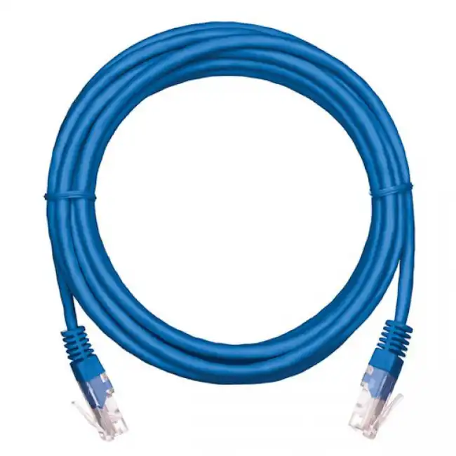 Патч-корд NETLAN EC-PC4UD55B-BC-PVC-050-BL-10