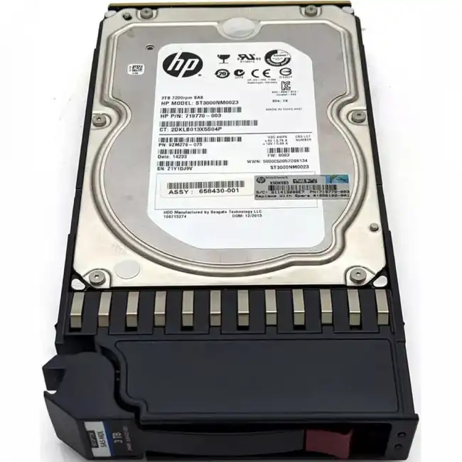 Опция для системы хранения данных СХД HP P2000 3TB 6G SAS 7.2K LFF MDL HDD QK703A (Диск для СХД)