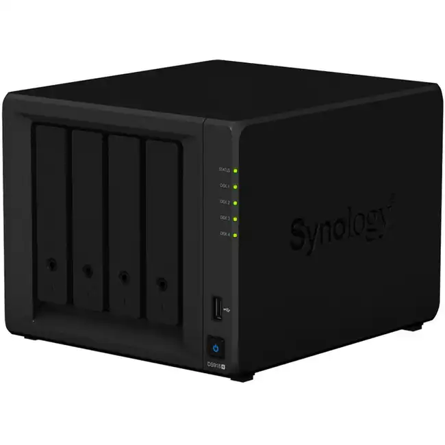 Дисковая системы хранения данных СХД Synology DiskStation DS918+ (Tower, Tower)