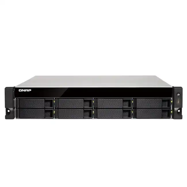 Дисковая системы хранения данных СХД Qnap TS-831XU-RP-4G (Rack, 1U)