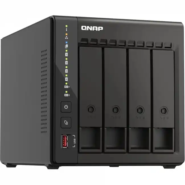 Дисковая системы хранения данных СХД Qnap TS-453E-8G (Tower, Tower)