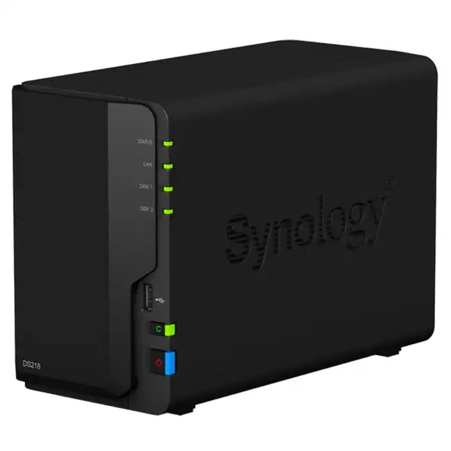 Дисковая системы хранения данных СХД Synology DiskStation DS218 (Tower, Tower)