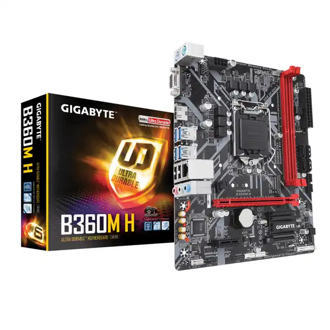 Материнская плата Gigabyte GA-B360M H GA-B360M H RTL (micro-ATX, LGA 1151)