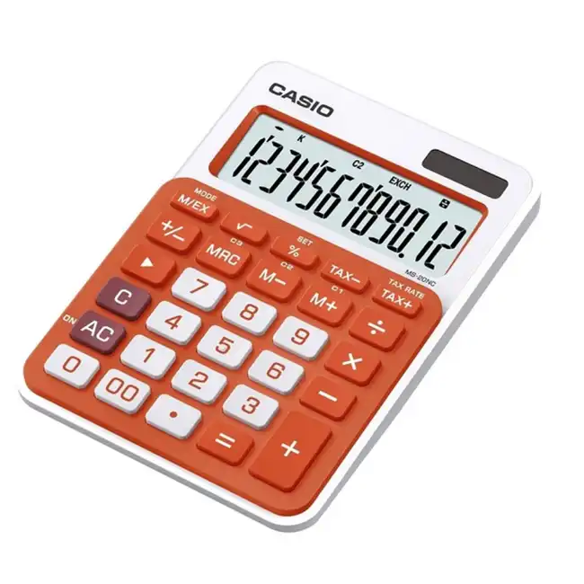 Калькулятор Casio Калькулятор настольный MS-20NC-RG-S-EC