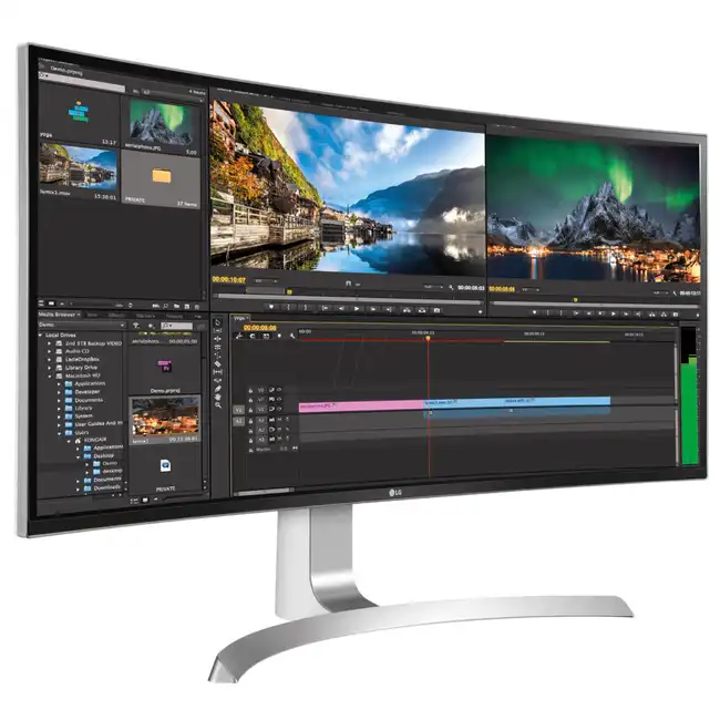 Монитор LG 34UC99-W (34 ", IPS, WQHD 3440x1440 (21:9))