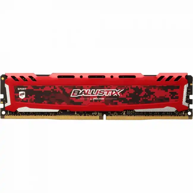ОЗУ Crucial Ballistix Sport LT Red BLS16G4D30AESE (DIMM, DDR4, 16 Гб, 3000 МГц)