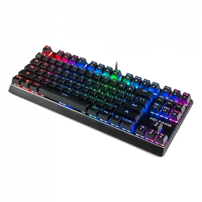 Клавиатура Modecom Volcano Mechanical Keyboard Lanparty RGB K-MC-LANPARTY-U-RGB-BROWN-RU