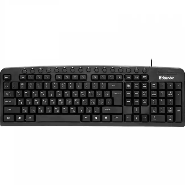 Клавиатура Defender Focus HB-470 RU/ENG 45470 (Проводная, USB)
