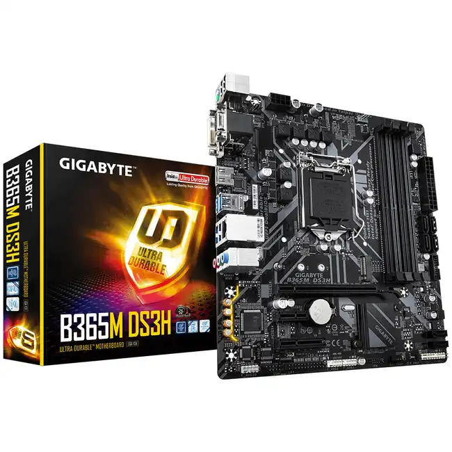 Материнская плата Gigabyte B365M DS3H (micro-ATX, LGA 1151)