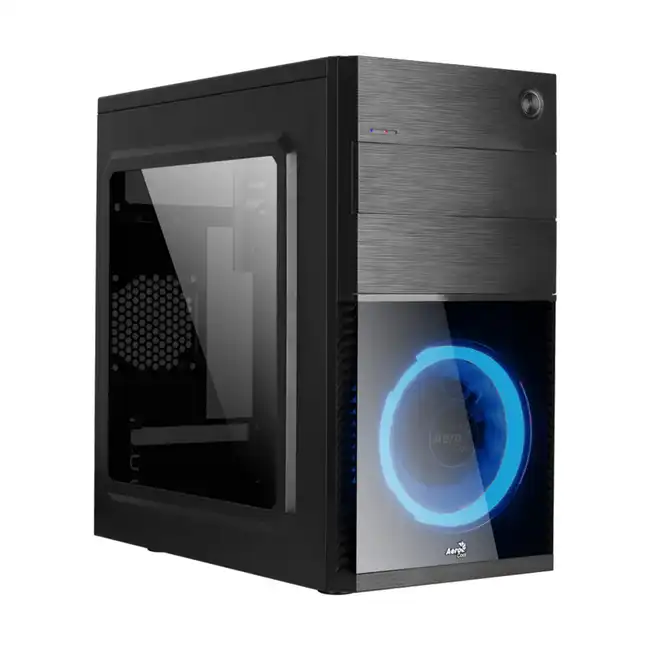 Корпус Aerocool CS-105 Blue (Mini-Tower)