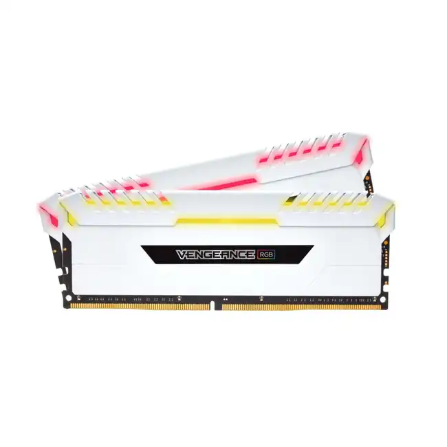 ОЗУ Corsair VENGEANCE® RGB 3000MHz CMR16GX4M2C3000C16W (DIMM, DDR4, 16 Гб (2 х 8 Гб), 3000 МГц)